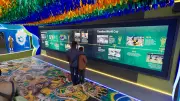 Arena Globo no Ibirapuera: experiência gratuita de futebol em SP