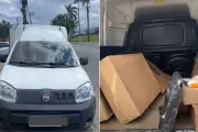 Assaltante rouba carro de entregadores da Shopee em Praia Grande