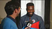 Atacante Pierrot fala da relação entre Brasil e Haiti na Copa
