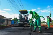 Avenida Rio São Francisco recebe asfalto e urbanização em Bela Vista