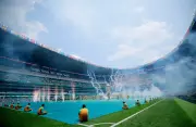 Bandeira palestina é hasteada na abertura da Copa do Mundo 2026