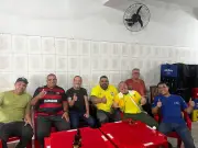 Bar em MG viraliza com 'remada norueguesa' durante a Copa