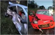Batida frontal entre dois carros mata um em Porto Feliz