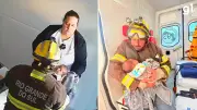 Bebê de 11 dias salvo por bombeiro após engasgo na Serra Gaúcha