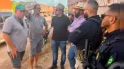 Bloqueio na BR-163 chega ao 3º dia; congestionamento é de 3 km