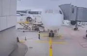 Boeing 787 da Lufthansa sofre colapso do trem de pouso em Frankfurt