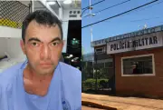 Bombeiro que matou esposa a marteladas é recapturado em MS