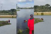 Bombeiros encontram corpos de dois homens afogados em lagoa no Paraná