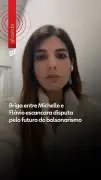 Briga Michelle-Flávio expõe disputa pelo futuro do bolsonarismo