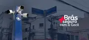 Brás ganha sistema de inteligência urbana Go-Vision para segurança e gestão