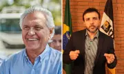 Caiado e Santos buscam superar desconhecimento em pré-campanha
