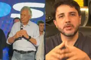 Caiado elogia Renan Santos e abre diálogo para possível vice na chapa presidencial