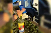 Caminhoneiro embriagado é preso ao dirigir na contramão em SP