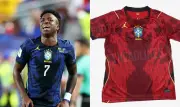 Camisa azul do Brasil seria vermelha, mas foi vetada após polêmica política