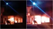 Casa de suspeito de feminicídio é incendiada e alvejada a tiros no Ceará