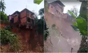 Casa desaba após barranco ceder em Manaus; não há feridos