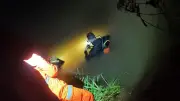 Casal desaparecido encontrado morto dentro de carro submerso em represa de Uberlândia