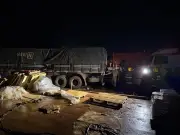 Casal morre esmagado por caminhão durante atracação de balsa em Santarém