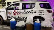 Casal preso com 78 kg de cocaína em Pindamonhangaba, SP