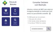Celular Seguro: governo notifica 100 mil usuários de aparelhos roubados