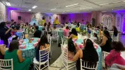 Chá das Princesas no Pátio Limeira Shopping em julho