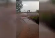 Chuva fora de época surpreende moradores de Talismã no Tocantins