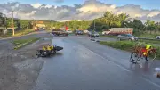 Ciclista morre atropelado por carro e micro-ônibus na BR-101 no Recife