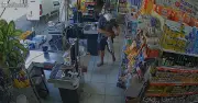 Câmeras flagram assassino pegando energético após matar 4 em MG