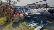 Colisão de helicópteros no Recreio expõe risco urbano