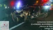 Colisão frontal na SP-304 deixa duas pessoas gravemente feridas