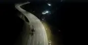Concessionária divulga imagens noturnas de novo trecho na Serra das Araras
