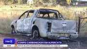 Corpo carbonizado achado em caminhonete em Alpercata
