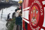 Corpo de homem encontrado em canal no bairro Anhanguera em Praia Grande