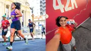 Corredora piauiense viraliza ao relatar diarreia durante maratona no RJ