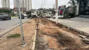 Cuiabá fecha ciclovia para veículos e constrói mureta de isolamento