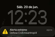 Defesa Civil tira alertas do ar após invasão e falso envio