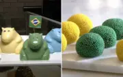 Doces temáticos verdes e amarelos animam torcida na Copa
