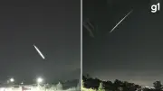 Dois meteoros fireball cruzam o céu do Rio Grande do Sul em um dia