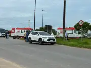 Duas pessoas feridas em acidente na Zona Leste de Manaus