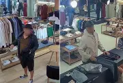 Dupla furta R$ 7 mil em casacos em shopping de Cabo Frio