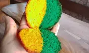 Empreendedora baiana cria acarajé verde e amarelo para a Copa do Mundo