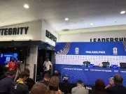Estádio da Filadélfia improvisa coletivas em vestiário para Brasil x Haiti