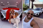 Ex-BBB Cezar Black celebra compra de carro de luxo de R$ 230 mil