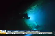 Expedição em MT explora caverna submersa com mergulhador do resgate na Tailândia