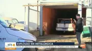 Explosão em metalúrgica em Chapecó fere dois homens