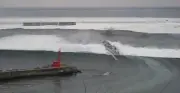 É #FAKE que vídeo mostre tsunami na Venezuela; gravação é do Japão em 2011