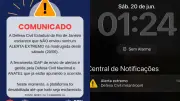 Falso alerta da Defesa Civil: PF investiga mensagens sobre misantropia