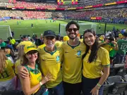 Família de Avaré realiza sonho de ver Brasil em estádio na Copa