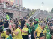 Fan Fest em Manaus: torcedores celebram Brasil na Copa