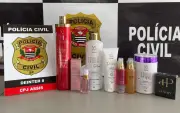 Fábrica de cosméticos é interditada em operação conjunta em Assis